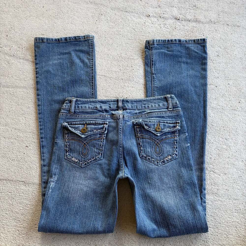 2000s Low Rise Bootcut Jeans Size 5